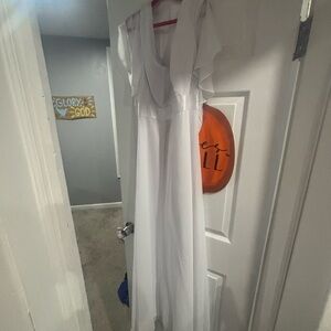 Everpretty White Maxi Dress 2XL